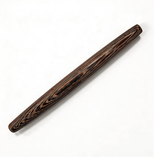 10.6-inch Compact Wood Rolling Pin, Non-Stick Rolling Pin for Baking, Natural Solid Wood Dough Roller for Fondant, Pie, Cookie, Pastry, Small Handy Kitchen Tool