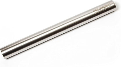 The Original Stainless Steel Rolling Pin Featuring a Non-Stick Surface Perfect for Making Pasta, Cookies, Ravioli and Pizza