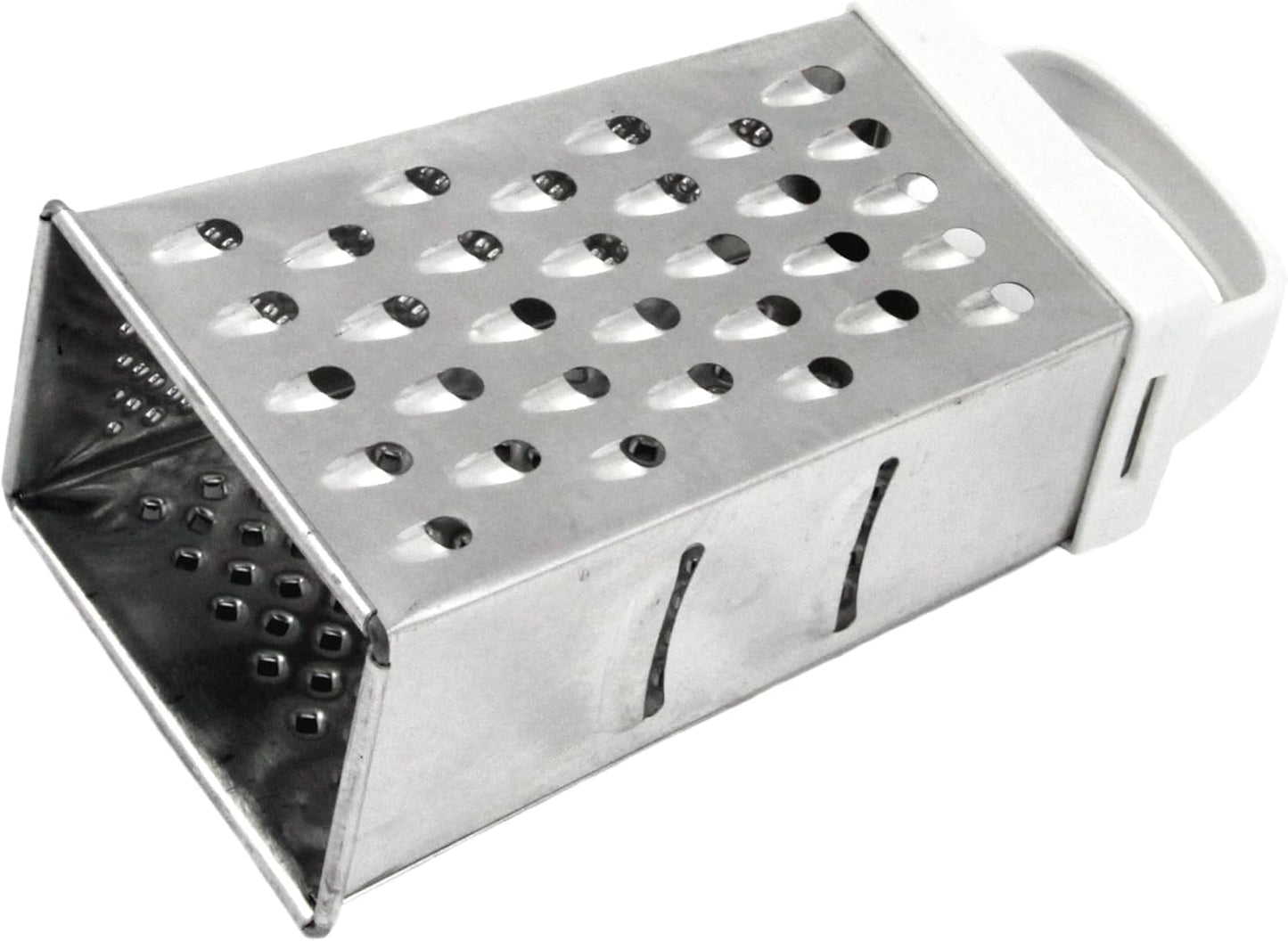 Chef Craft Pyramid Tin-Plated Grater, 6 inch, Stainless Steel