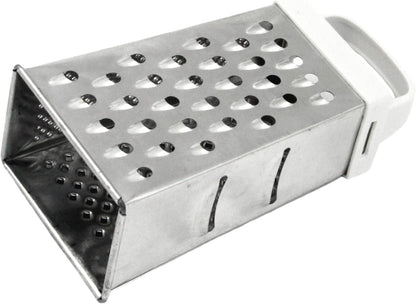 Chef Craft Pyramid Tin-Plated Grater, 6 inch, Stainless Steel