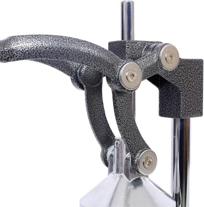 Extra-Large Commercial Grade Cast Iron Citrus Juicer, Heavy Duty Manual Hand Press Countertop Squeezer for Fresh Orange, Grapefruit & Citrus Juice (Orange)