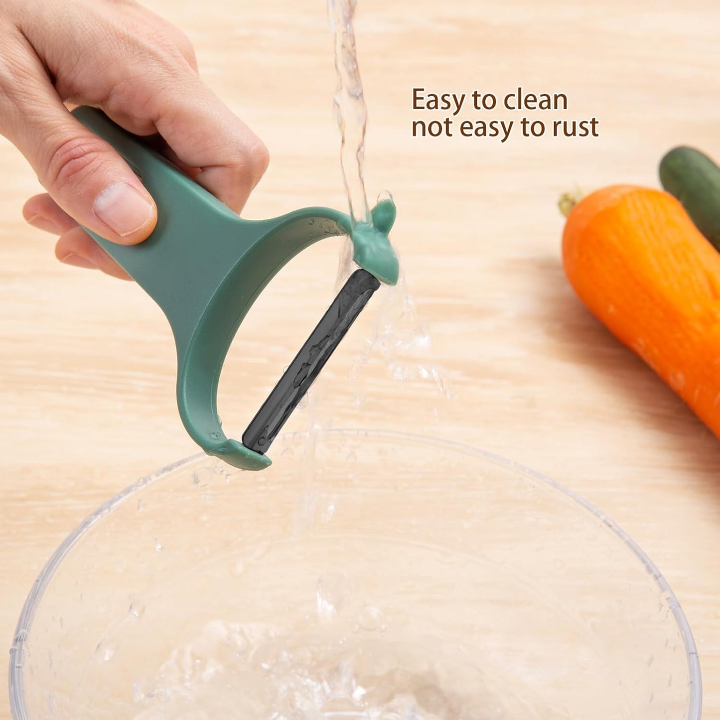 Potato Fruit Vegetable Peelers for Kitchen,Julienne Veggie Peeler,3 Piece Y Peeler Set