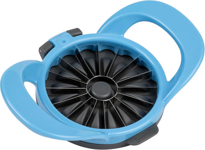 PrepWorks Dishwasher Safe Apple Slicer and Corer – 16-Slice Thin Apple Cutter with Safety Cover