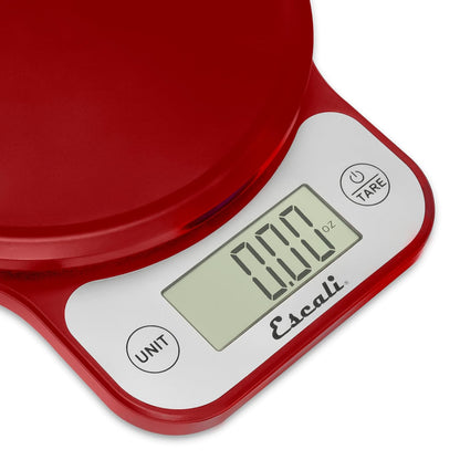 Escali Telero Digital Food Scale, High Precision Kitchen Scale for Cooking, Baking, Portion Control, Meal Prep, Weigh in Grams and Ounces, 11 lb Capacity, Blue (T136)