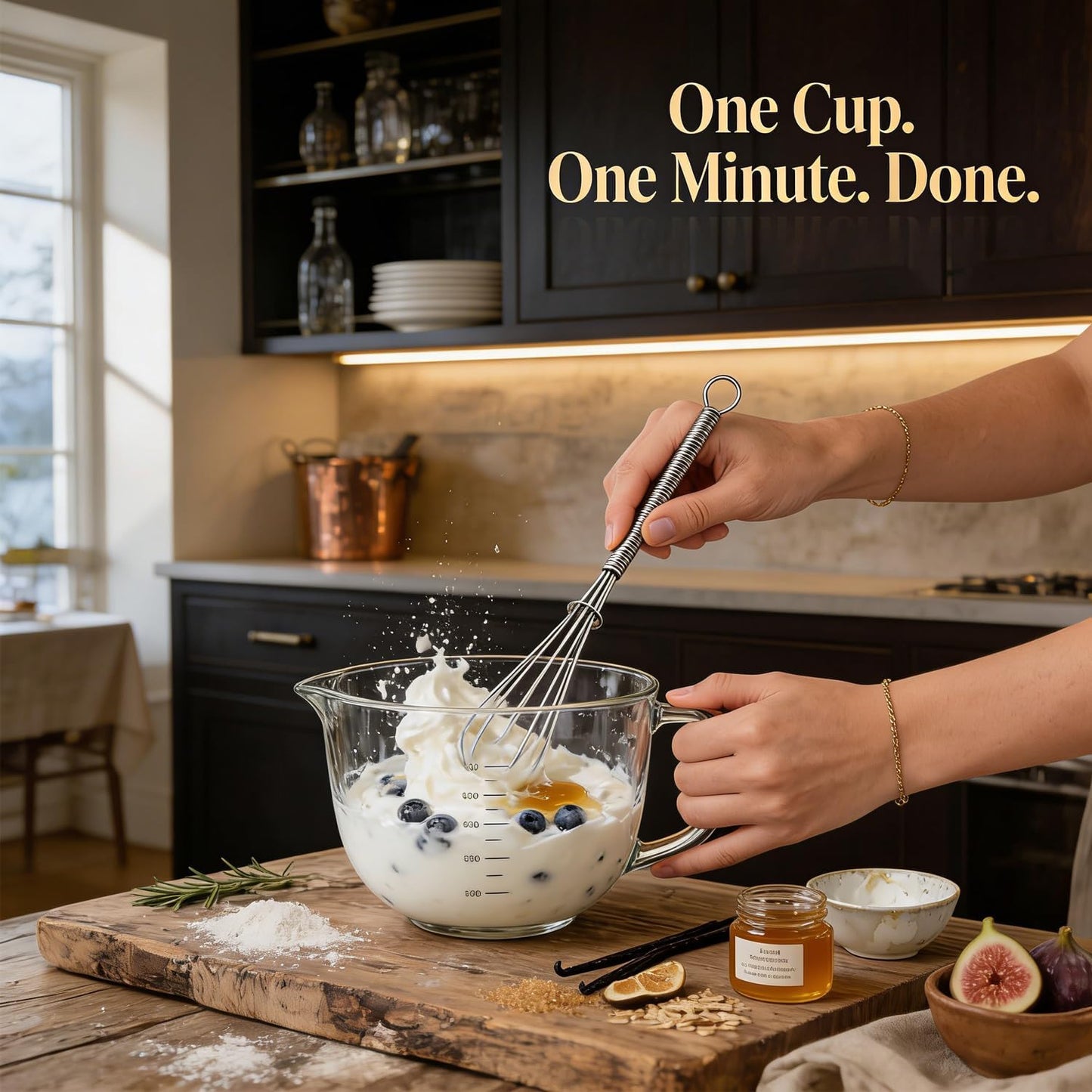 Anaeat Stainless Steel Kitchen Whisk Set of 5, Milk and Egg Beater Blender with Thick Wire for Whisking, Cooking, Baking, Beating and Stirring - 5"+7" Mini Whisk and 9''+11''+12'' Balloon Whisks