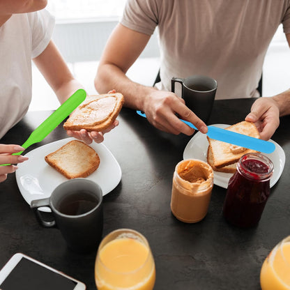 3pcs Jar Spatula, Silicone Jar Spatula Heat Resistant Kitchen Spatulas with Long Handle, Jam Spreader Cake Cream Butter Spatulas Mixing Batter Scraper for Jars Baking Cake Icing