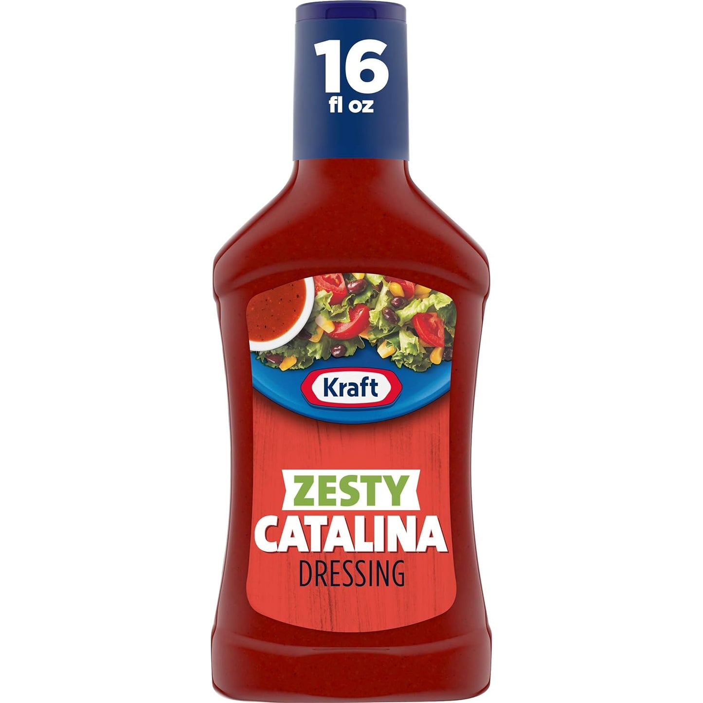 Kraft Zesty Catalina Dressing (16 fl oz Bottle)