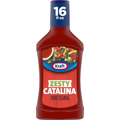 Kraft Zesty Catalina Dressing (16 fl oz Bottle)