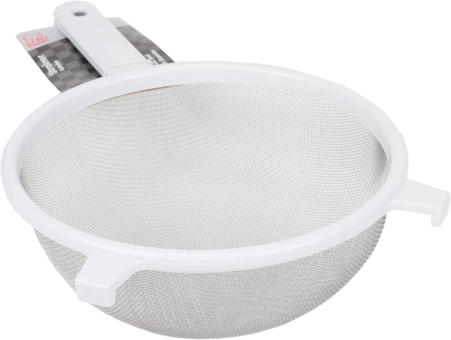 Chef Craft Classic Stainless Steel Mesh Strainer, 6 inch, White