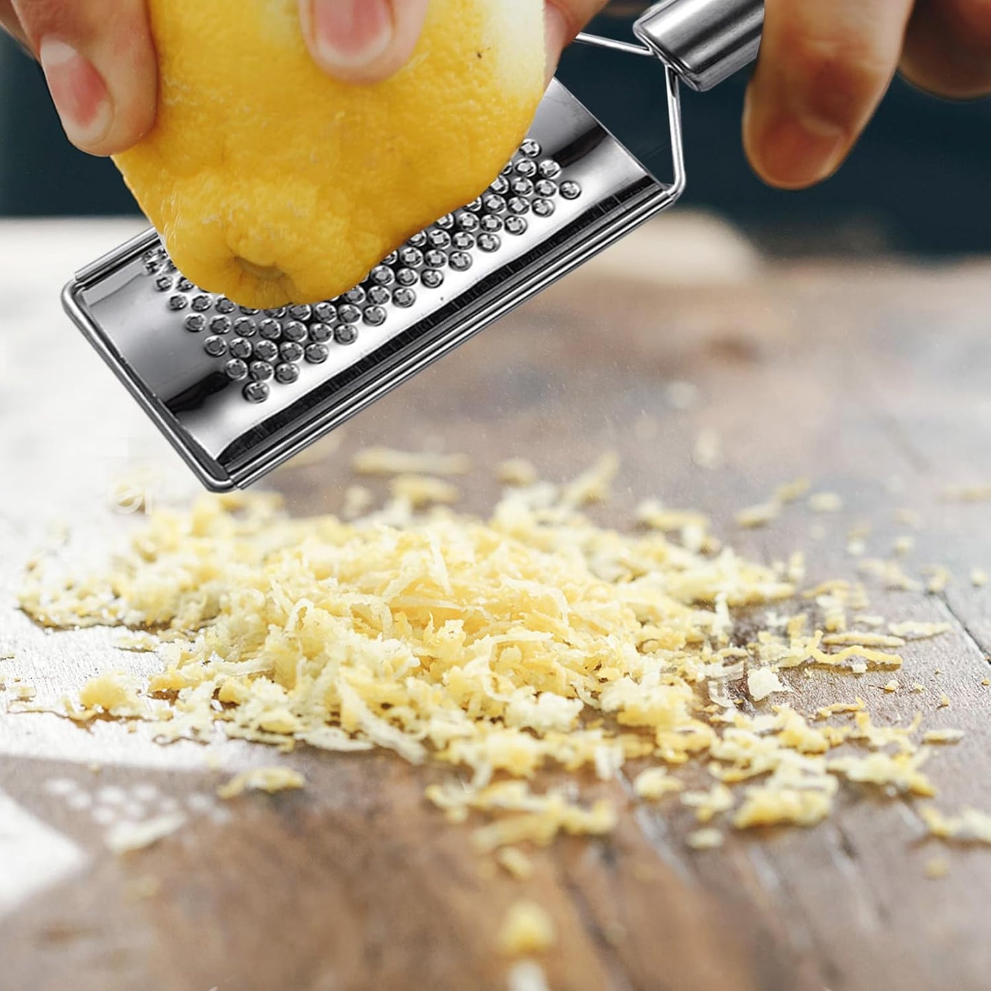 ASTIMESA Different Hole Sizes Cheese Grater and Ginger Grater Set, Zester Grater, Small Handheld Cheese Shredder for Kitchen Vegetable Food Fruit Chocolate (3 PCS)