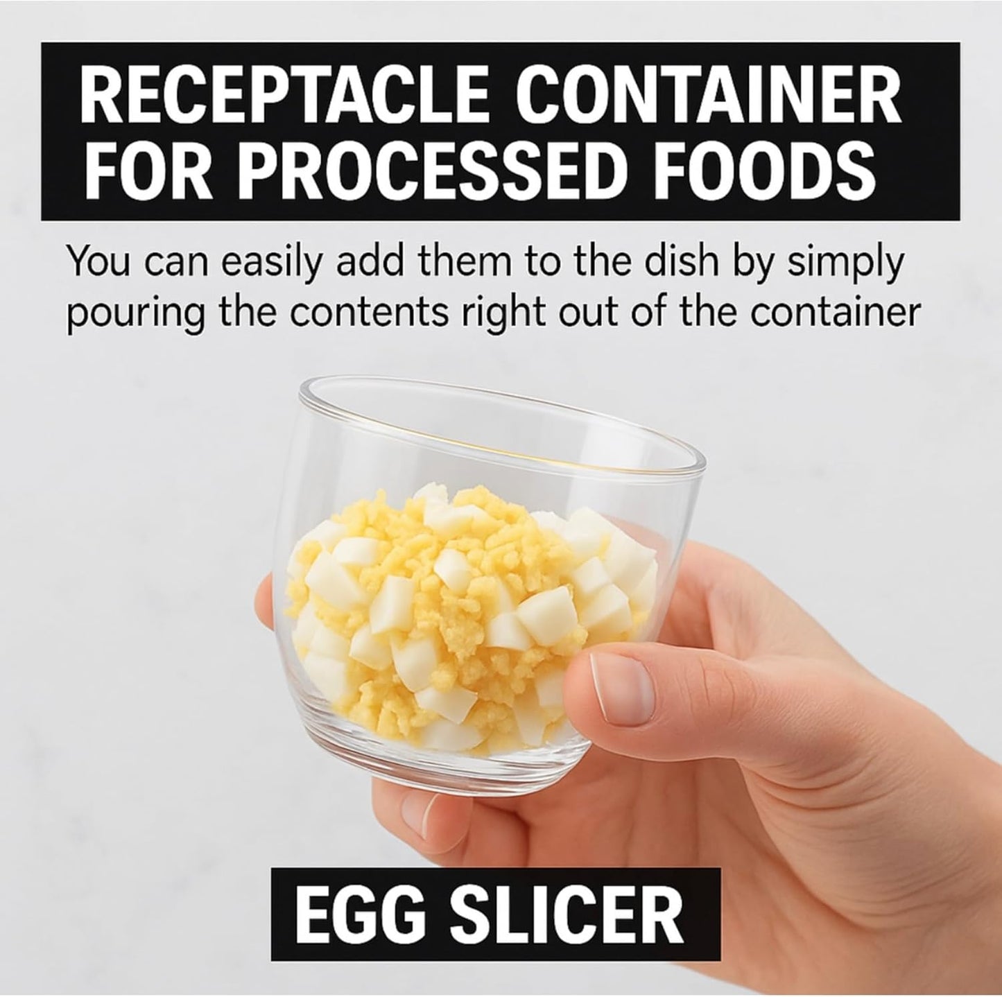 Egg Slicer for Hard Boiled Eggs – 3 in 1 Heavy Duty Stainless Steel Cutter, 3 Ways to Slice, Egg Dicer, Egg Chopper, Boiled Slicer, OXO Egg Slicer Alternative, Metal Egg Cutter