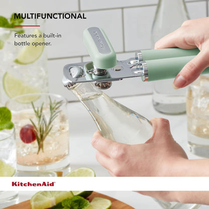 KitchenAid Gourmet Multifunction Can Opener/Bottle Opener, 8.36-Inch, Black