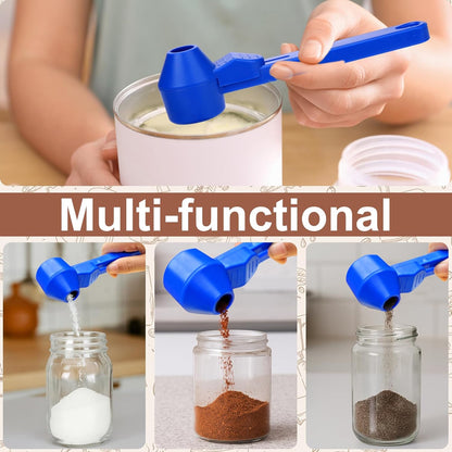 Palksky Coffee Scoop & Funnel for Reusable K Cup Refillable Coffee Pods, 2 Tablespoon Slide Coffee Measuring Funnel Scooper,1PCS