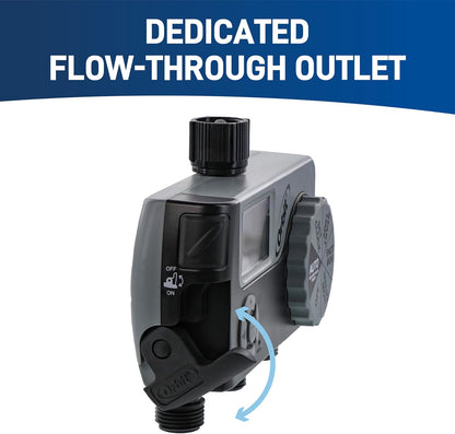 Orbit 62067 1-Outlet Programmable Digital Hose Watering Timer, 2-Pack