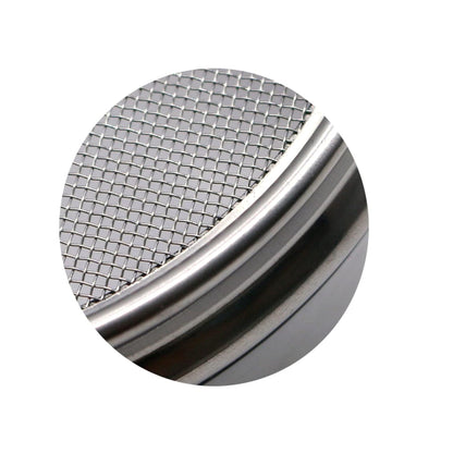 LABALPHA 70 Mesh Lab Sieves, Test Sieve #70 Mesh, 4'' Diameter, 304 Stainless Steel Wire Cloth (0.22mm)