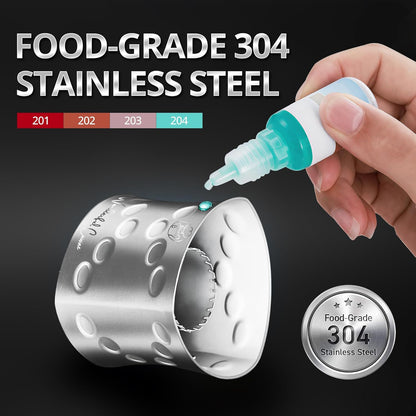Corn Stripper Tool, Stainless Steel Corn Kernel Remover for Corn Cob Prep, Effortless & Safe Grip, 6-Year Warranty
