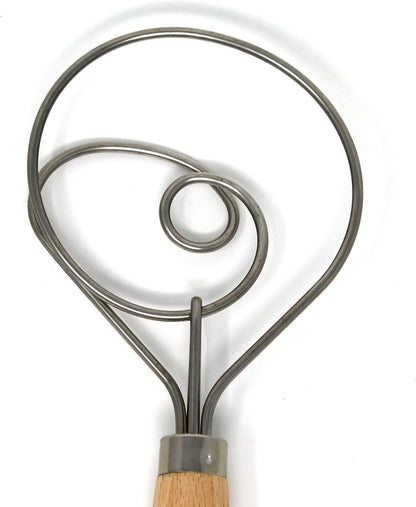 Norpro Scandinavian Dough Whisk 12" x 3.25" x .88"