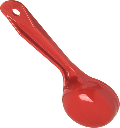 Carlisle FoodService Products 492104 Measure Miser Solid Measuring Spoon with Short Handle, 1 Ounce, Yellow