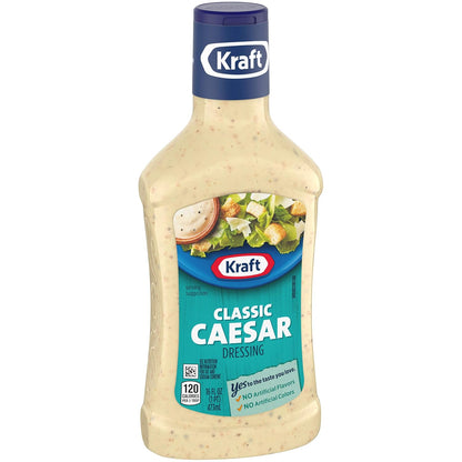 Kraft Salad Dressing, Caesar, 16 oz