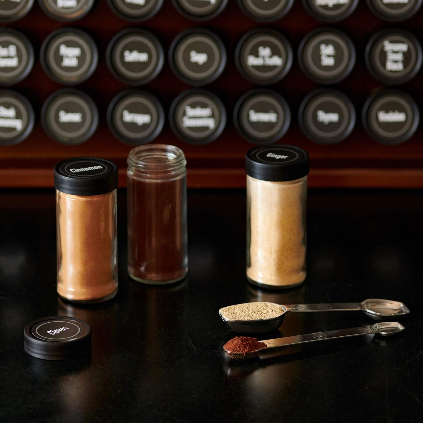 AllSpice Stainless Steel Double Sided Measuring Spoon- Teaspoon and Tablespoon