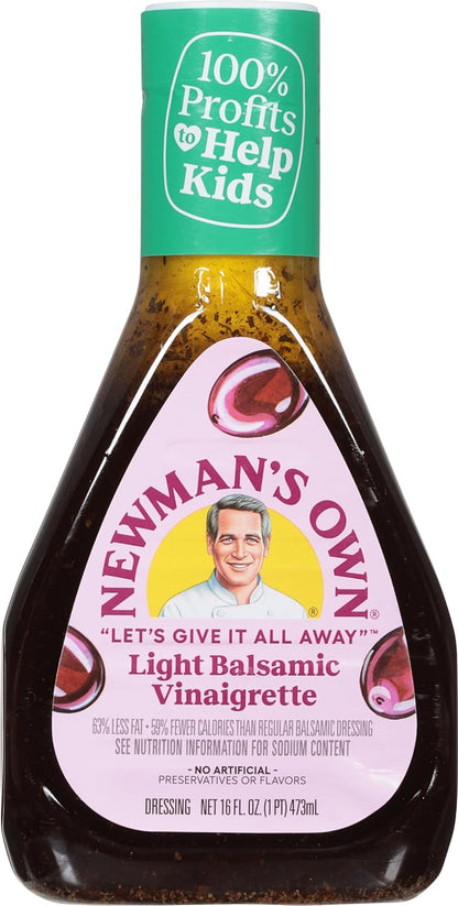 Newman's Own Salad Dressing, Caesar, 16-Ounce Bottles (Pack of 6)