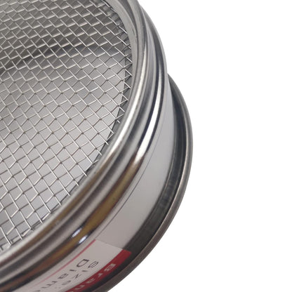 LABALPHA 70 Mesh Lab Sieves, Test Sieve #70 Mesh, 4'' Diameter, 304 Stainless Steel Wire Cloth (0.22mm)