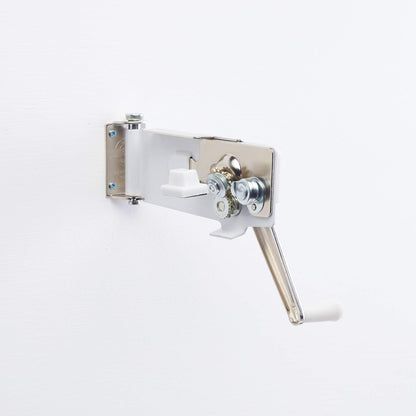 KitchenCraft KC609WH Swing-A-Way Wall Mounted Can Opener - Tin with Magnetic Lid Lifter,Metal,17.5 x 8 x 7 cm,Silver