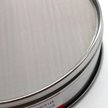 LABALPHA 70 Mesh Lab Sieves, Test Sieve #70 Mesh, 4'' Diameter, 304 Stainless Steel Wire Cloth (0.22mm)