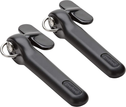 GoodCook Everyday Safe-Cut Manual Can Opener, Set of 2 – Heavy Duty Can Opener with Safe Cut Lid Lifter, Smoothly Cuts & Removes Lids, Hands-Free Lid Disposal, Easy to Use Kitchen Tool