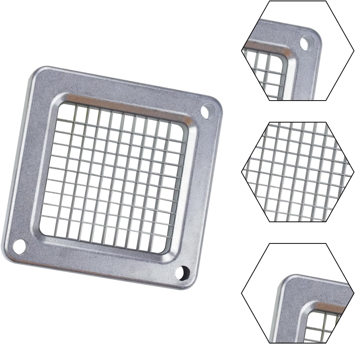 French Fry Cutter, 3/8 inch French Fry Cutter Replacement Blade with Frame.This Product is Only for Nibiuht French Fry Cutters