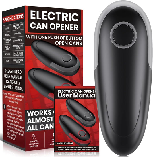 Electric Can Openers for Kitchen Food Safe with Smooth Edge