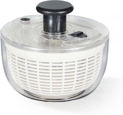 CAROTE 6.4 Qt Salad Spinner Large Lettuce Spinner Plastic Vegetable Fruit Washer, Vegetable Cleaner Salad Cleaner Lettuce Washer, Non-Slip Base, BPA-Free
