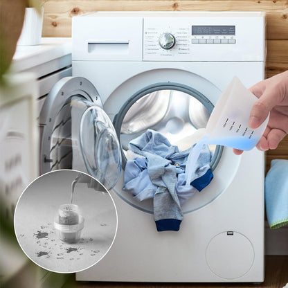 4pcs Laundry Measuring Cup, 125ml Silicone Liquid Measuring Cups Reusable Washable Laundry Detergent Measuring Cup, No More Mess or Leaks for Bathroom Dormitory