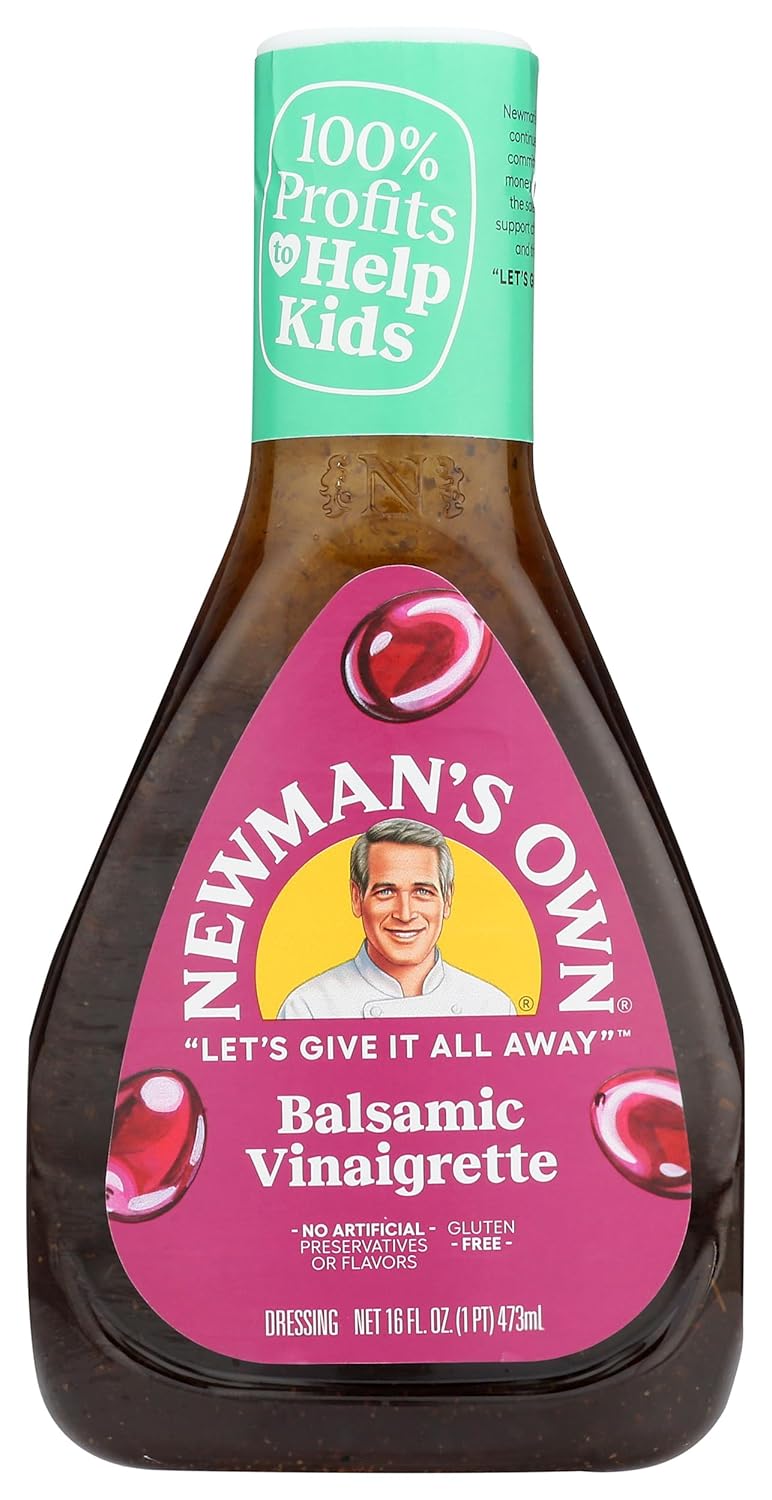 Newman's Own Balsamic Vinaigrette Salad Dressing, 16-oz.