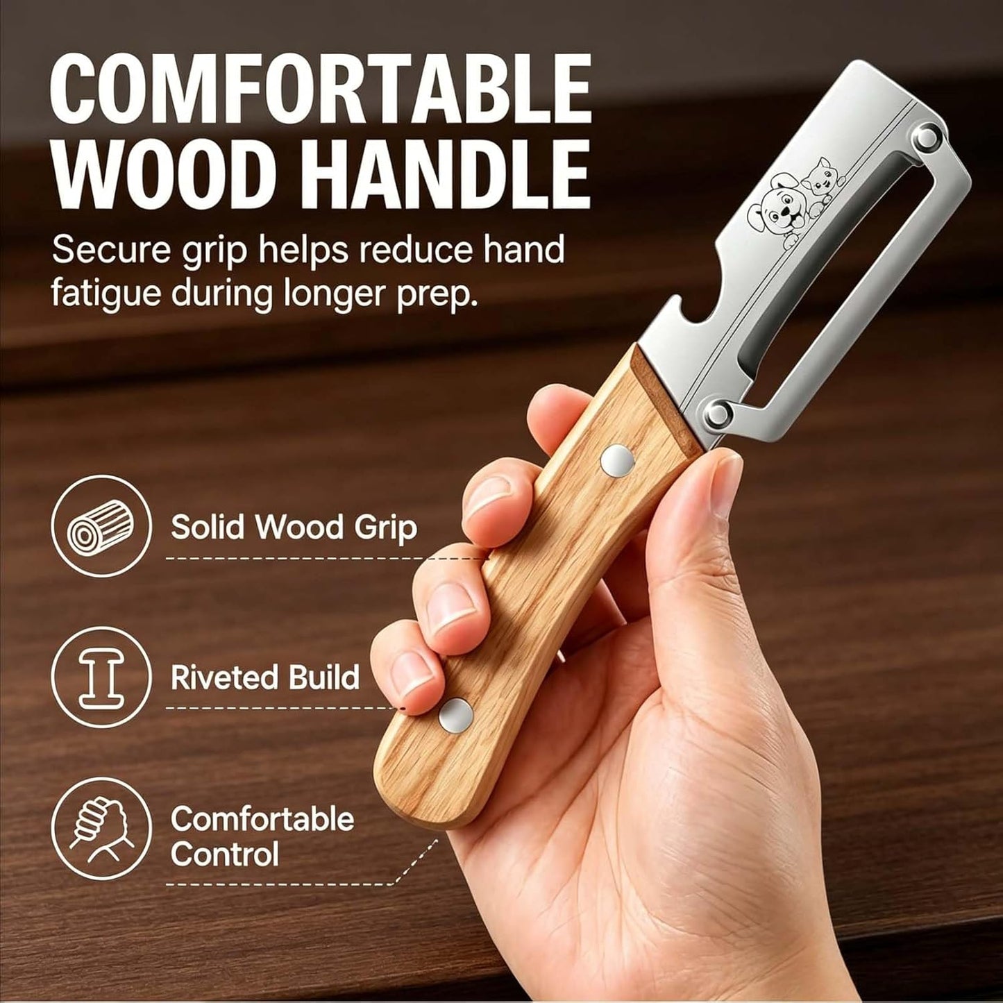 Vegetable Peeler Sharp Stainless Steel Blades for Veggie Potato Sugarcane Pumpkin Papaya Peeling Tool
