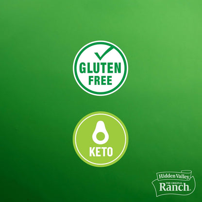 Hidden Valley Original Ranch Organic Salad Dressing & Topping, Gluten Free - 16 Ounce Bottle (Package May Vary)