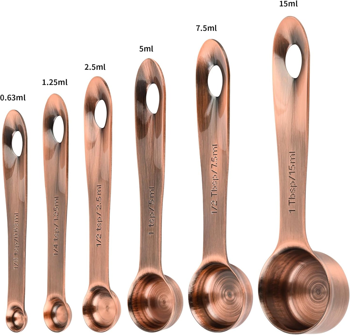 Measuring Cups and Spoons Set, 18/8 Stainless Steel Measuring Cups and Spoons Set, 5 Metal Measuring cup & 6 Baking Measuring Spoon, Imperial & Metric Measure Cup and Spoon Set 11