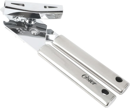Oster Baldwyn Multifunction Can Opener and Bottle Opener with Stainless Steel Handle – Durable Kitchen Tool for Easy Opening
