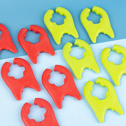 Framendino, 10 Pack Spatula Bracket Clips Silicone Spoon Pot Pan Holders Non-Slip Utensil Rest for Kitchen Cooking