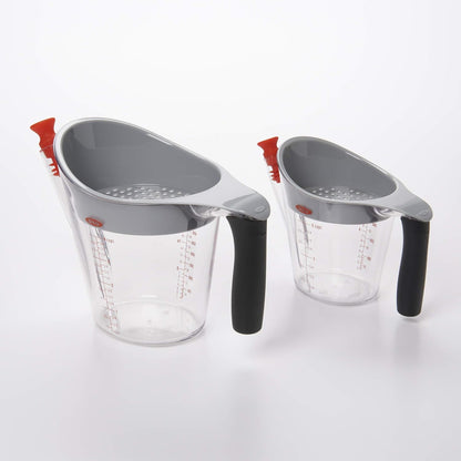 OXO Good Grips 2-Cup Fat Separator - Clear/White/Black