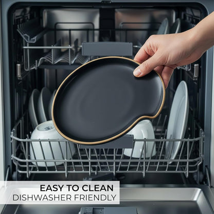 Beautiful Ceramic Spoon Rest for Stove Top - Perfectly Sized Spoon Holder for Your Kitchen Countertop - Easy to Clean and Dishwasher Safe, Perfect Addition to Any Kitchen Counter for Everyday Cooking