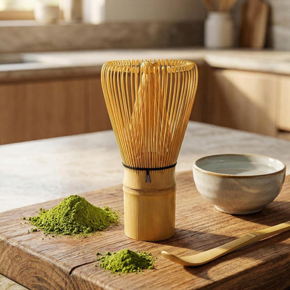 Clay&Fire Matcha Whisk Set, 9 pcs Ceramic Matcha Set, Gifts for Women,Matcha Bowl with Spout and Whisk, Matcha Kit for Matcha Lovers, Gift Mother's Day, Birthday, Anniversary