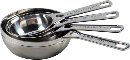 Le Creuset Stainless Steel Measuring Cups, Set of 4