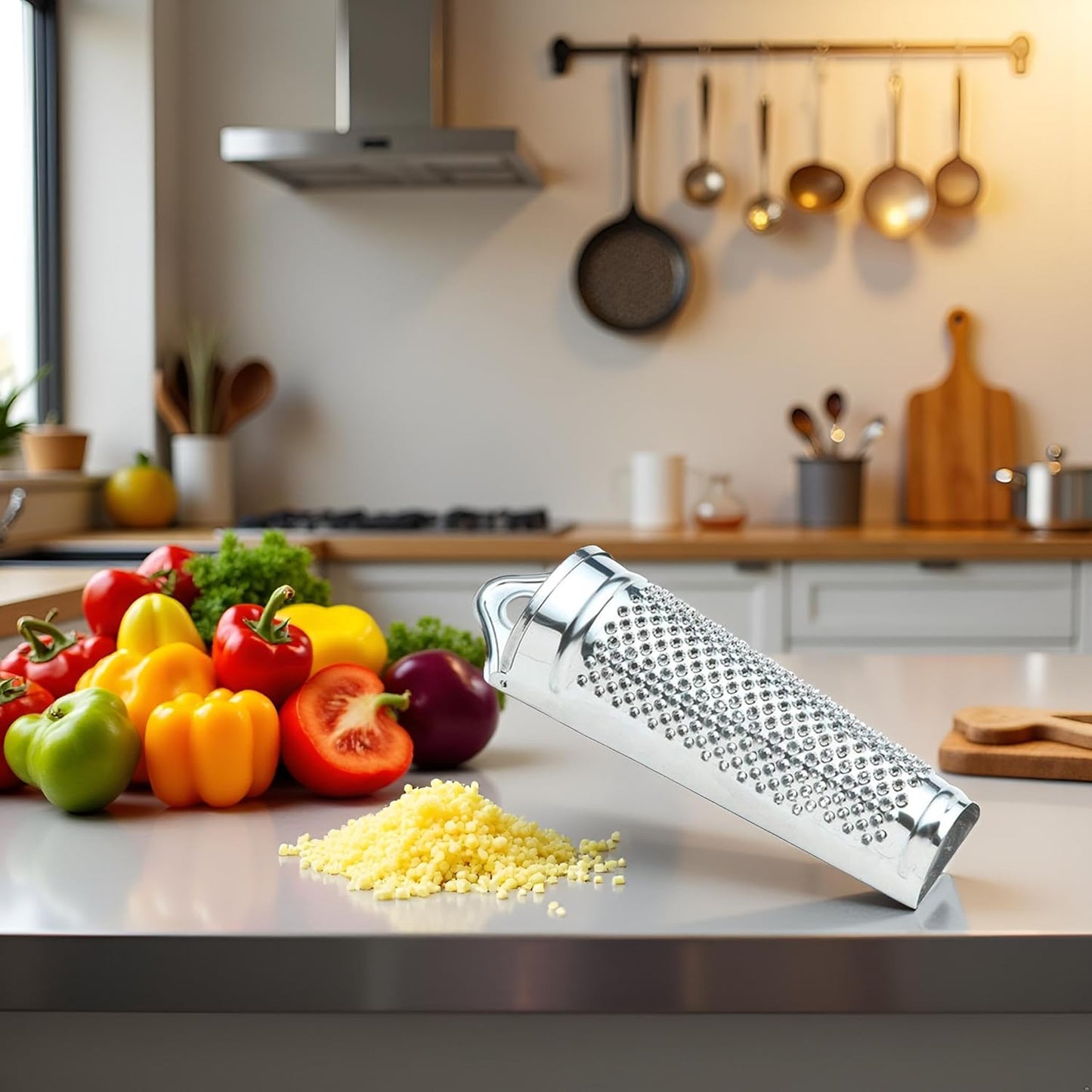 Silver Multifunctional Kitchen Stainless Steel Ginger Garlic Nutmeg Grater Nut Walnut Lemon Hand Planer Tool Lemon ZesterDurable and Professional Kitchen Tool Garlic Presses