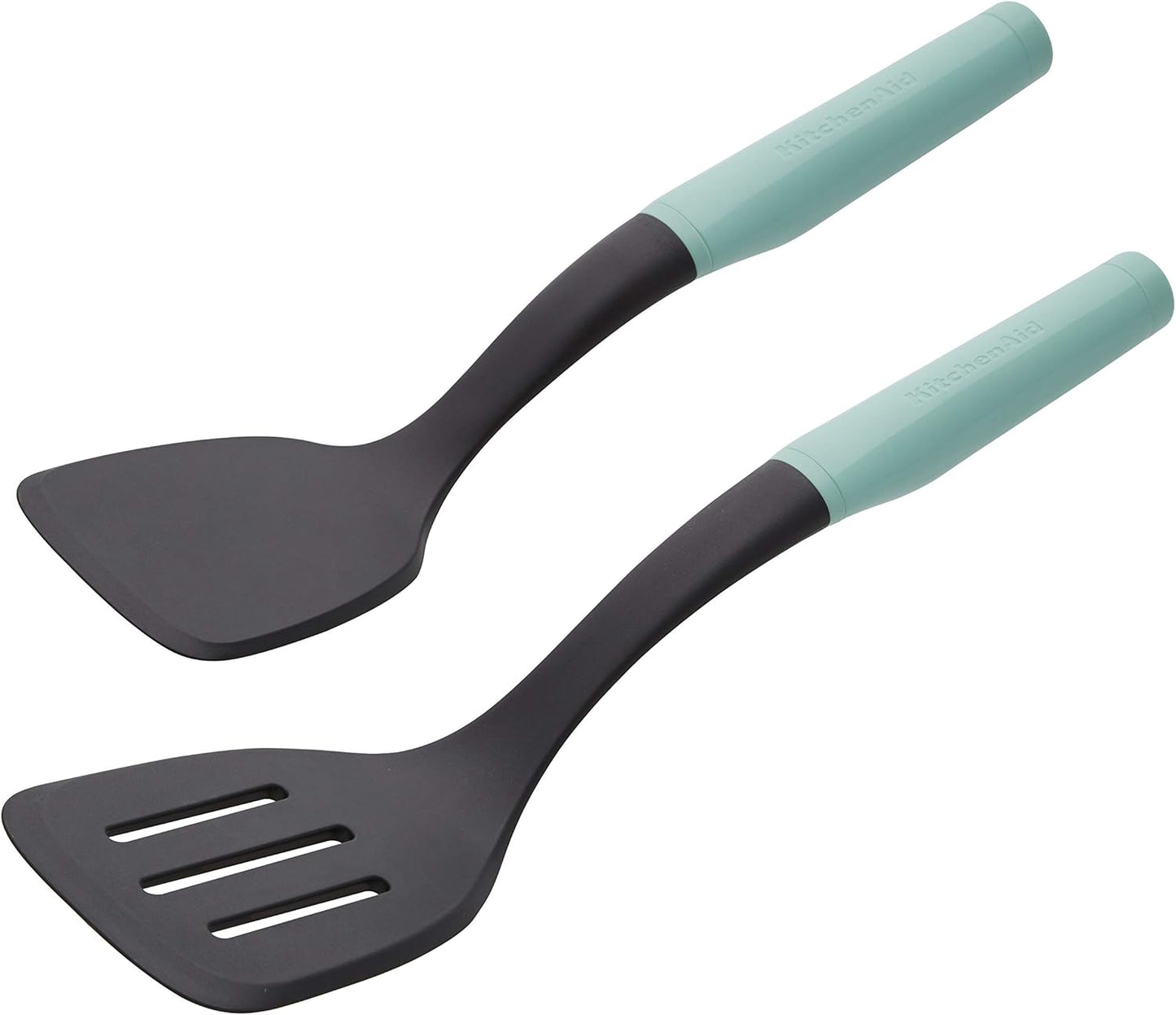 KitchenAid Universal Spatula Set, 2-Piece, Aqua Sky