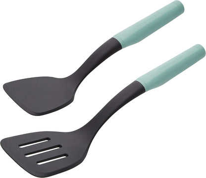 KitchenAid Universal Spatula Set, 2-Piece, Aqua Sky