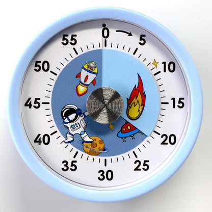 Kitchen Timer, Magnetic Visual Countdown Timer with Loud 72dB Alarm Mechanical Analog Dial for Cooking Baking Home Gym Office