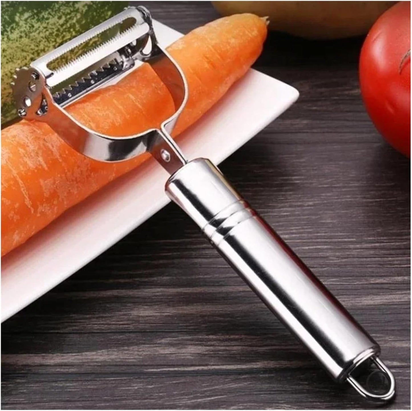 Stainless Steel Grater Julienne Peeler Vegetables Fruit Slicer