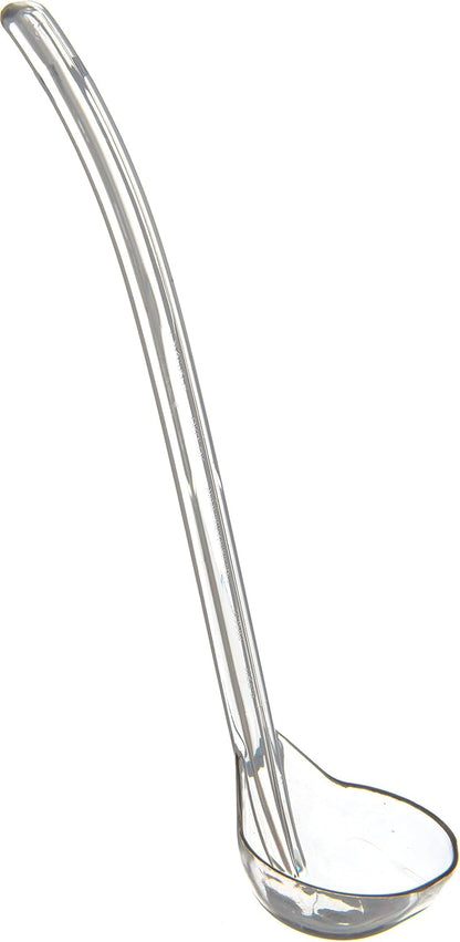 CARLISLE FOODSERVICE PRODUCTS 029503 Carly Plastic Dressing/Serving Ladle, 1 oz./9.5", Black