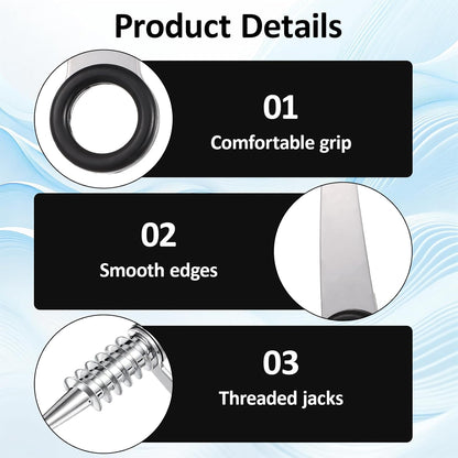 Stainless Steel Spiral Cutter, 1 Pc Flower Curler for Potatoes, Zucchini, Cucumbers, Carrots, Easy to Clean & Use, Black
